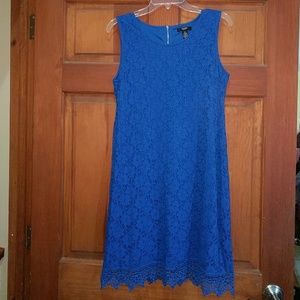 Blue Lace Dress